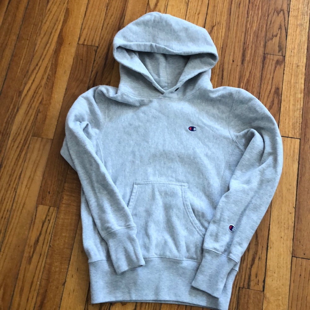 Grey Champion Sweatshirt Hoodie